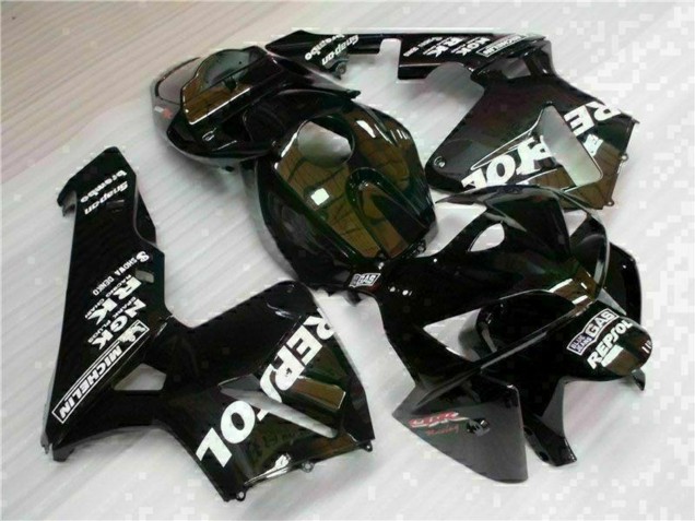 2005-2006 Black Repsol Honda CBR600RR Motorcycle Fairings Canada