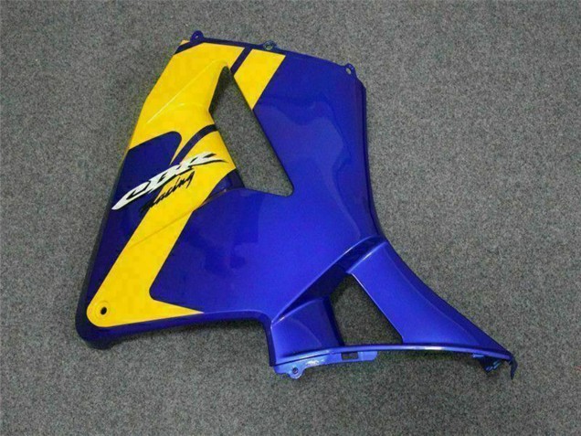 2005-2006 Yellow Blue Honda CBR600RR Motorcycle Fairings Canada