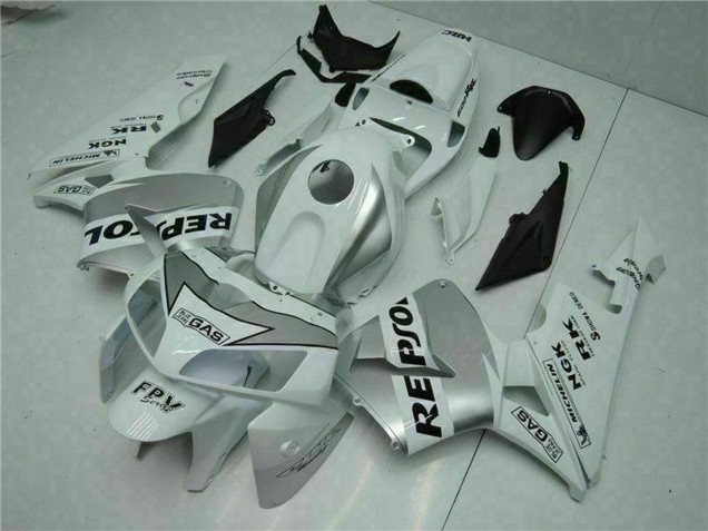 2005-2006 White Honda CBR600RR Motorcycle Fairing Canada