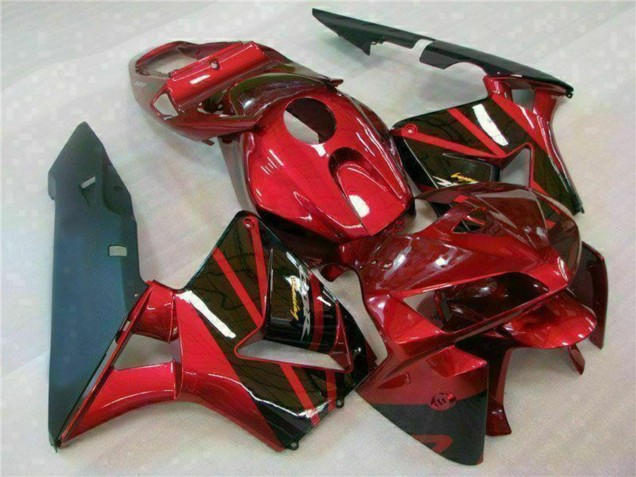 2005-2006 Red Black Honda CBR600RR Bike Fairings Canada