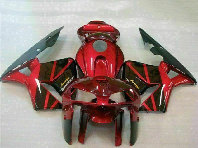 2005-2006 Red Black Honda CBR600RR Bike Fairings Canada
