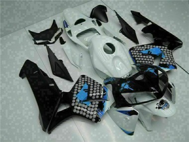 2005-2006 White Black Green Honda CBR600RR Motorcycle Fairings Canada