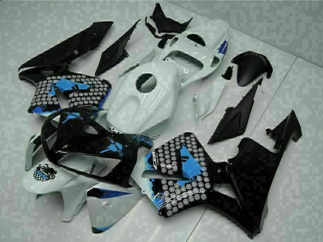 2005-2006 White Black Green Honda CBR600RR Motorcycle Fairings Canada