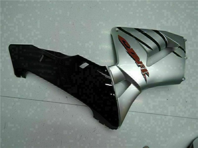 2005-2006 Glossy Black Silver Honda CBR600RR Motorcycle Fairings Canada