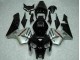2005-2006 Glossy Black Silver Honda CBR600RR Motorcycle Fairings Canada