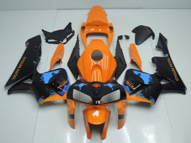 2005-2006 Orange Blue Black Honda CBR600RR Motorcycle Fairings Canada