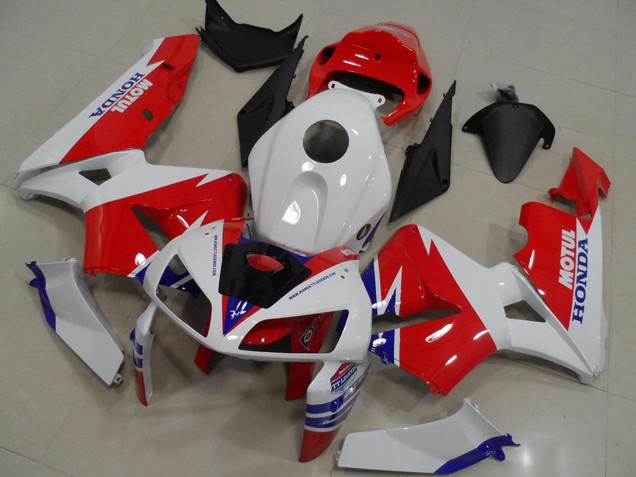 2005-2006 White Red Blue Honda CBR600RR Abs Motorcycle Fairings Canada