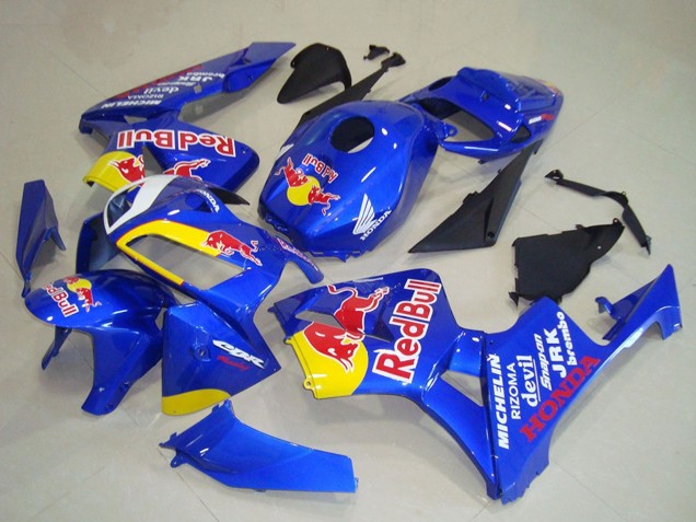 2005-2006 Blue Yellow Red Bull Honda CBR600RR Motorcycle Fairings Canada