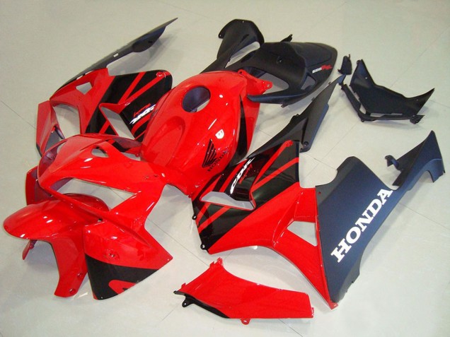 2005-2006 Red Black Honda CBR600RR Motorcycle Fairing Kits Canada