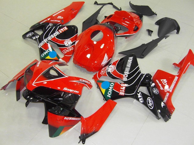 2005-2006 Red Blue Yellow Glossy Black JOMO Honda CBR600RR Motorcycle Fairings Canada