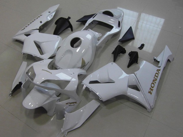 2005-2006 White Honda CBR600RR Motorcycle Fairings Canada