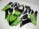 2005-2006 Green Glossy Black Elf Kawasaki ZX6R Motorcycle Fairings Canada