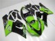 2005-2006 Green Glossy Black Elf Kawasaki ZX6R Motorcycle Fairings Canada