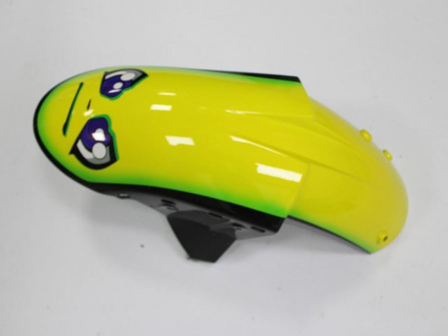 2005-2006 Blue Yellow Black Shark Kawasaki ZX6R Motorcycle Fairings Canada