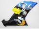 2005-2006 Blue Yellow Black Shark Kawasaki ZX6R Motorcycle Fairings Canada