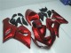 2005-2006 Candy Red Kawasaki ZX6R Motorcycle Fairings Canada
