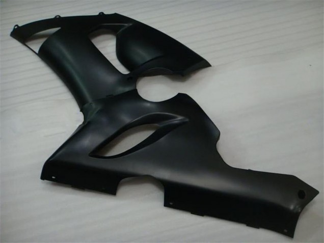 2005-2006 Matte Black Kawasaki ZX6R Motorcycle Fairings Canada