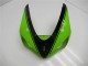 2005-2006 Green Glossy Black Kawasaki ZX6R Motorcycle Fairing Canada