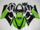 2005-2006 Green Glossy Black Kawasaki ZX6R Motorcycle Fairing Canada