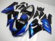 2005-2006 Blue Glossy Black Kawasaki ZX6R Motorcycle Fairing Kits Canada