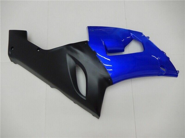 2005-2006 Blue Matte Black Kawasaki ZX6R Motorcycle Fairings Canada