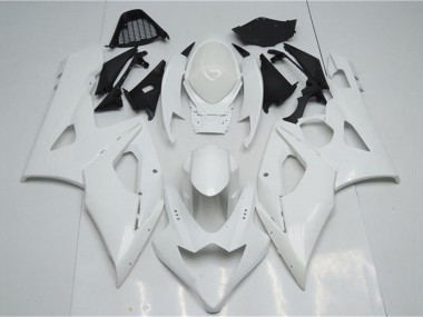 2005-2006 White Suzuki GSXR 1000 Motorcycle Fairings Canada