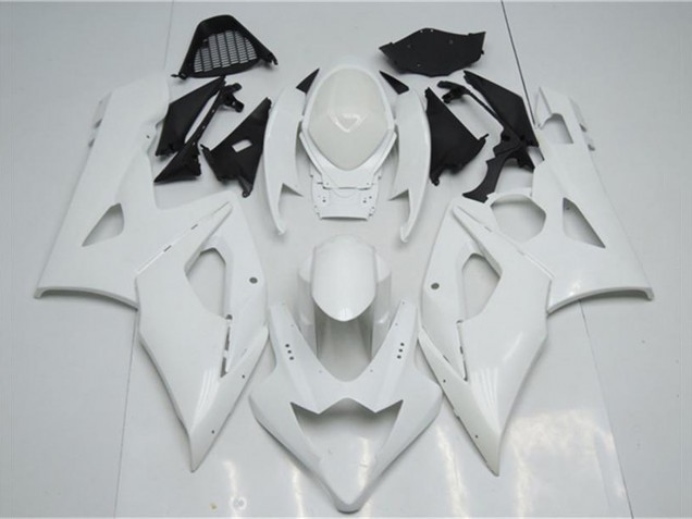 2005-2006 White Suzuki GSXR 1000 Motorcycle Fairings Canada