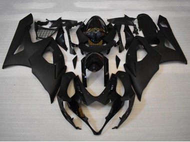 2005-2006 Glossy Black Matte Black Suzuki GSXR 1000 Motorcycle Fairings Kits Canada