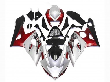 2005-2006 Silver Red Black Suzuki GSXR 1000 Motorcycle Fairing Kits Canada