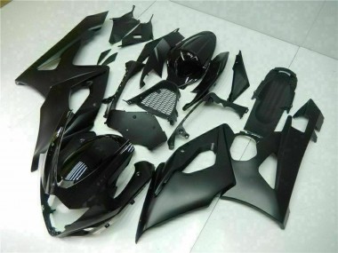 2005-2006 Glossy Black Matte Black Suzuki GSXR 1000 Bike Fairings Canada