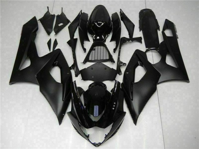 2005-2006 Glossy Black Matte Black Suzuki GSXR 1000 Bike Fairings Canada