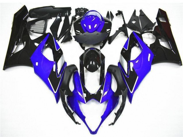 2005-2006 Blue Black Suzuki GSXR 1000 Motorcycle Fairing Kits Canada