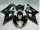 2005-2006 Glossy Black Matte Black Red Suzuki GSXR 1000 Motorcycle Fairing Canada