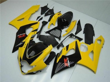 2005-2006 Yellow Glossy Black Red Suzuki GSXR 1000 Motorcycle Fairings Canada