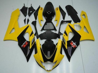 2005-2006 Yellow Glossy Black Red Suzuki GSXR 1000 Motorcycle Fairings Canada