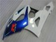 2005-2006 White Blue Glossy Black Suzuki GSXR 1000 Motorcycle Fairing Kits Canada