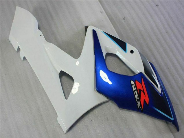 2005-2006 White Blue Glossy Black Suzuki GSXR 1000 Motorcycle Fairing Kits Canada