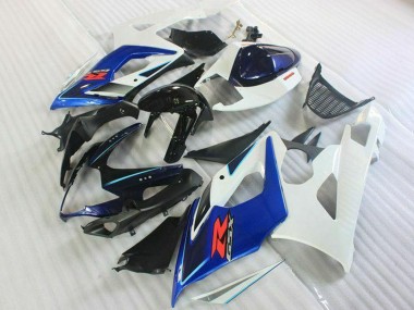2005-2006 White Blue Glossy Black Suzuki GSXR 1000 Motorcycle Fairing Kits Canada
