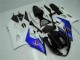 2005-2006 White Blue Glossy Black Suzuki GSXR 1000 Motorcycle Fairing Canada