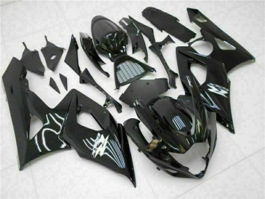 2005-2006 Glossy Black Suzuki GSXR 1000 Motorcycle Fairing Canada