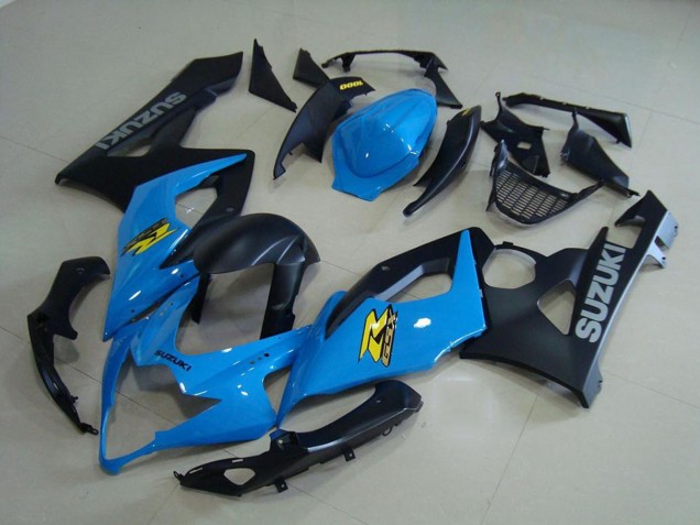 2005-2006 Blue Black Yellow Suzuki GSXR 1000 Motorcycle Fairings Canada