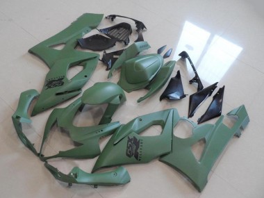 2005-2006 Matte Army Green Suzuki GSXR 1000 Motorcycle Fairings Canada