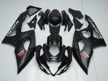 2005-2006 Matte Black Suzuki GSXR 1000 Motorcycle Fairing Kits Canada