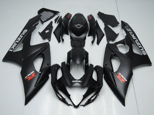 2005-2006 Matte Black Suzuki GSXR 1000 Motorcycle Fairing Kits Canada