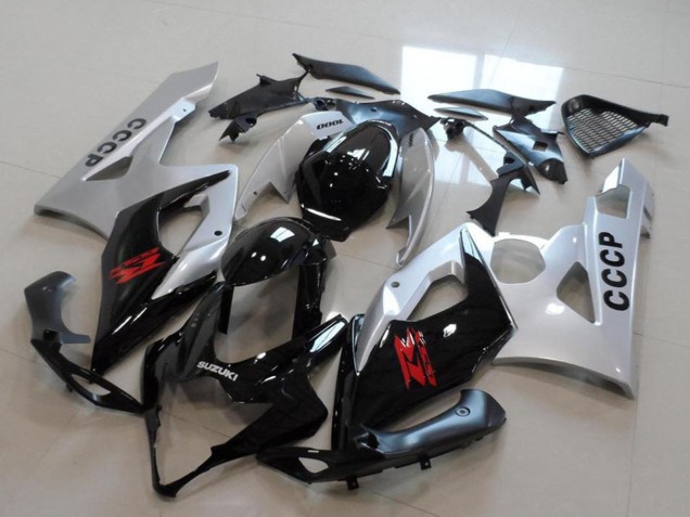 2005-2006 Silver Black Red Suzuki GSXR 1000 Motorcycle Fairing Kits Canada