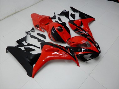 2006-2007 Red Glossy Black Honda CBR1000RR Motorcycle Fairings Kits Canada