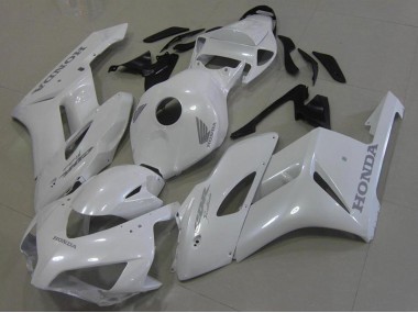 2006-2007 White with Silver Decals Honda CBR1000RR Motorcycle Fairings Canada