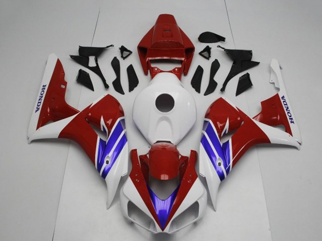 2006-2007 White Red Blue Honda CBR1000RR Motorcycle Fairing Canada