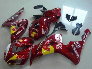 2006-2007 Red Yellow White Red Bull Honda CBR1000RR Motorcycle Fairings Canada