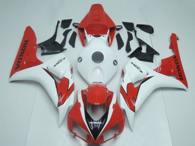 2006-2007 White Red Honda CBR1000RR Motorcycle Fairing Canada